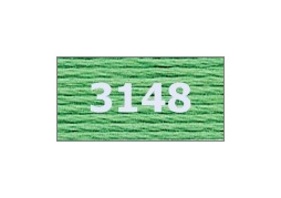 мулине "Gamma"  х/б 24 x 8 м 3148, салатовый