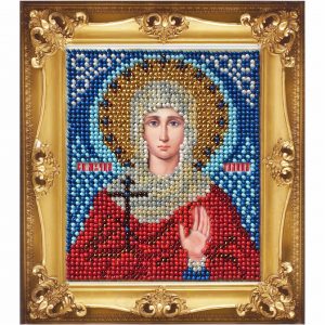 Набор для вышивания бисером икона "Галина"
