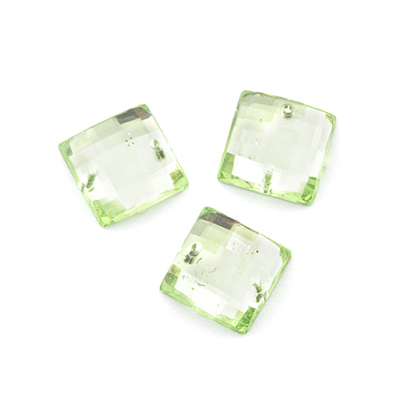 Стразы пришивные акриловые MAGIC 4 HOBBY квадрат 12 мм, 50 шт/упак, №10