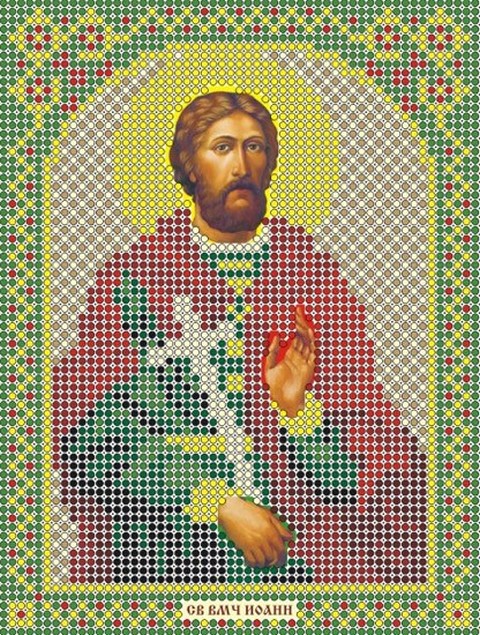 Набор РУССКАЯ СКАЗКА ММН-070 Св. Великомученик Иоанн Сочавский, 8х11 см