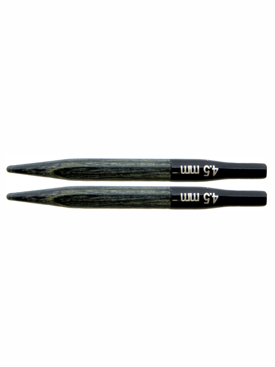 Спицы ультракороткие деревянные съемные Indigo KnitPro 5 см, 4.50 мм 20684