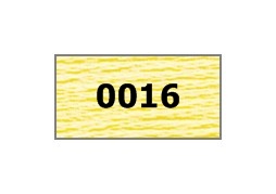 мулине "Gamma"  х/б 24 x 8 м 0016, св.желтый