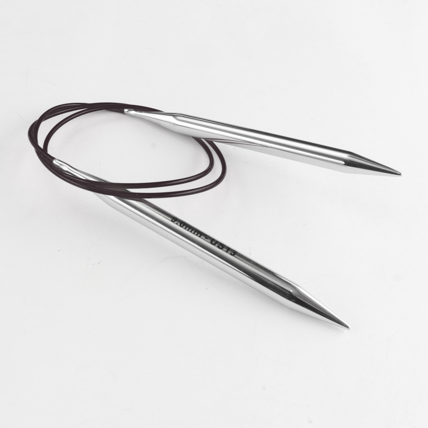 Спицы круговые латунные Nova KnitPro, 50 см, 9.00 мм 10397