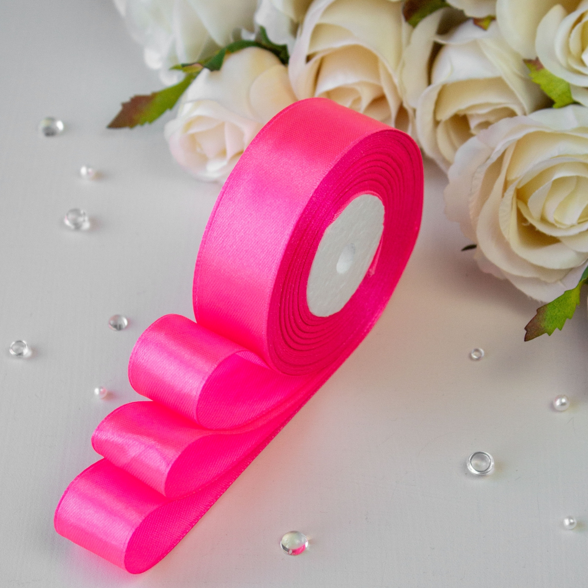 Лента атласная 25мм x 25м 1034 (1шт)