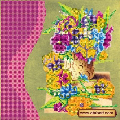 Схема АБРИС АРТ АС-032 Цветочный аромат,20*20 см