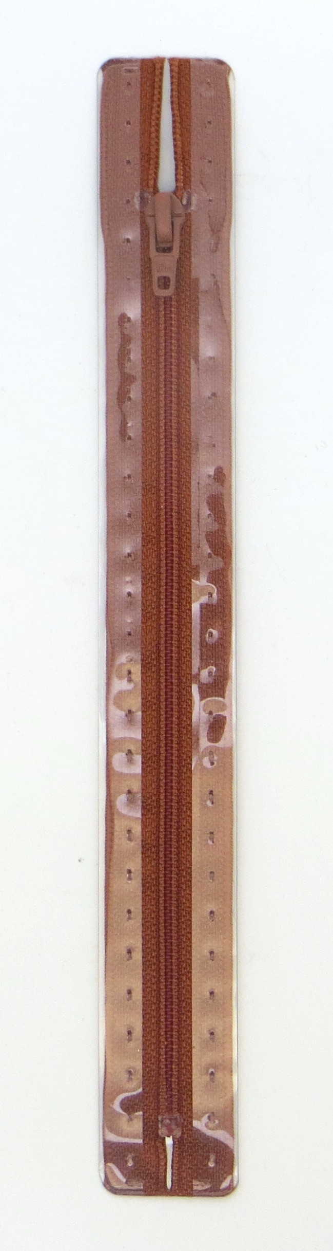 Молнии пластиковые, неразъемные, Цвет: 980 22см