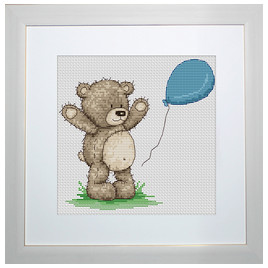 Набор для вышивания «Luca-S» B1081 Медвежонок Бруно,15 х 15,5 см