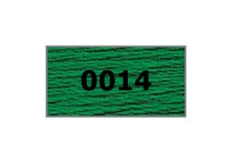 мулине "Gamma"  х/б 24 x 8 м 0014, яр.зеленый