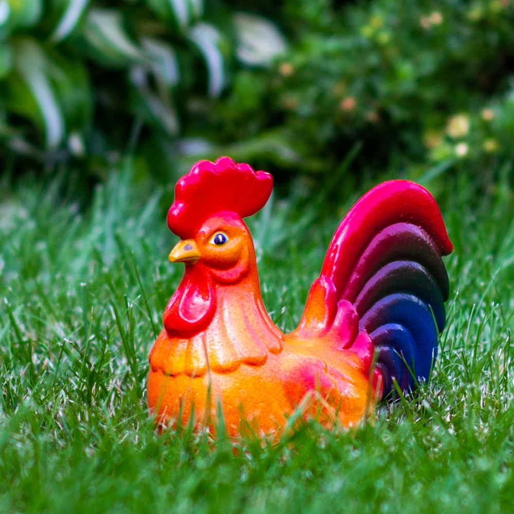 Декоративное изделие из пенопласта ПЕТУХ малый , h = 13 см