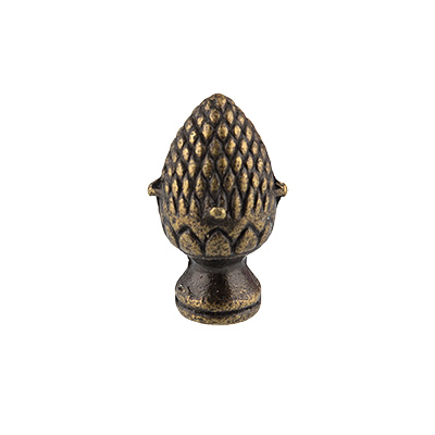 Декоративная ручка для шкатулок MMG-015 "Mr. Carving", металл 2.4 x 1.2 см, цвет №2 бронза