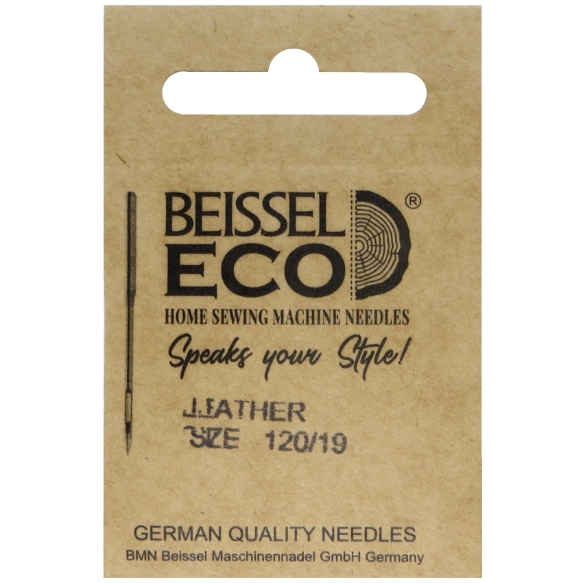 Иглы д/бытовых швейных машин для кожи (Leather),5 шт, № 120, 130-705 H-LL/крафт, BEISSEL Иглы д/бытовых швейных машин для кожи (Leather),5 шт, № 120, 130-705 H-LL/крафт, BEISSEL