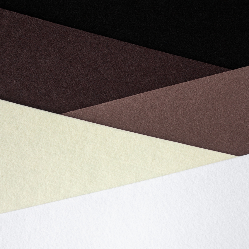 Набор декоративного фетра FSR2.0-RON5-01 2 мм; 22 см х 30 см (5 листов, 5 цветов)