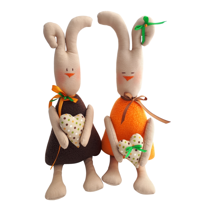 Набор для изготовления игрушки "RABBIT'S STORY" 016-1, 34 см(2шт)