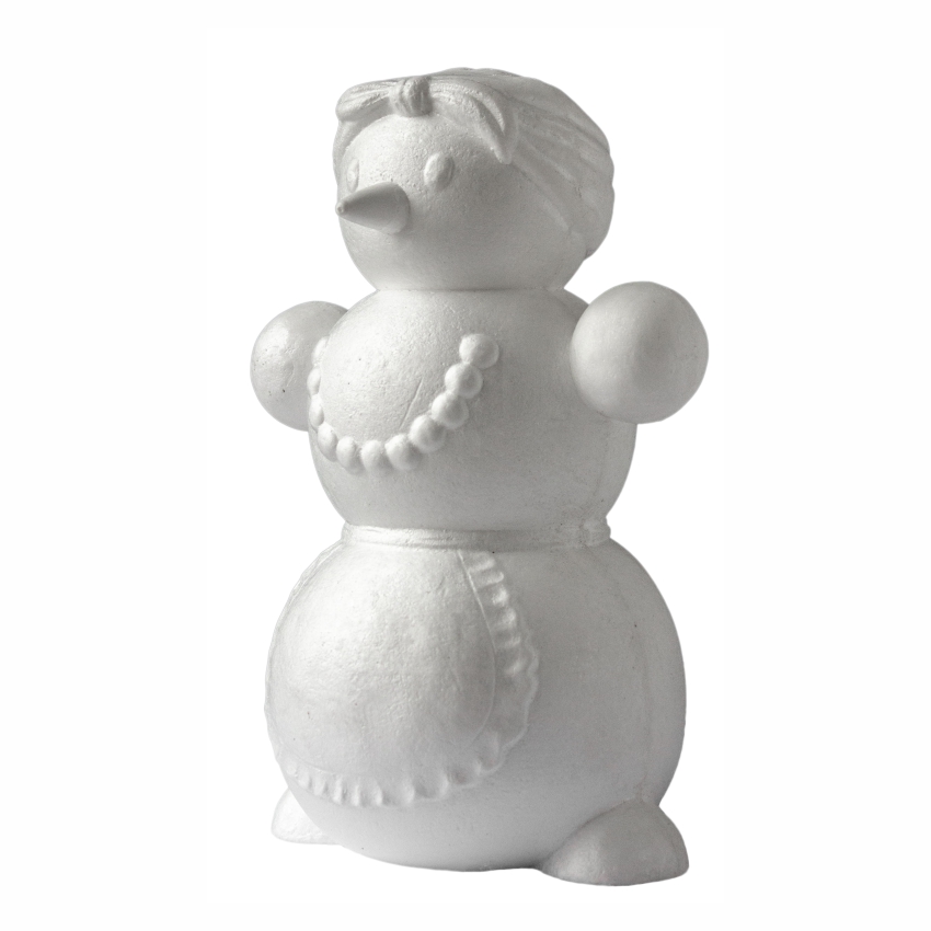 Форма из пенопласта СНЕГОБАБА, h = 24 см