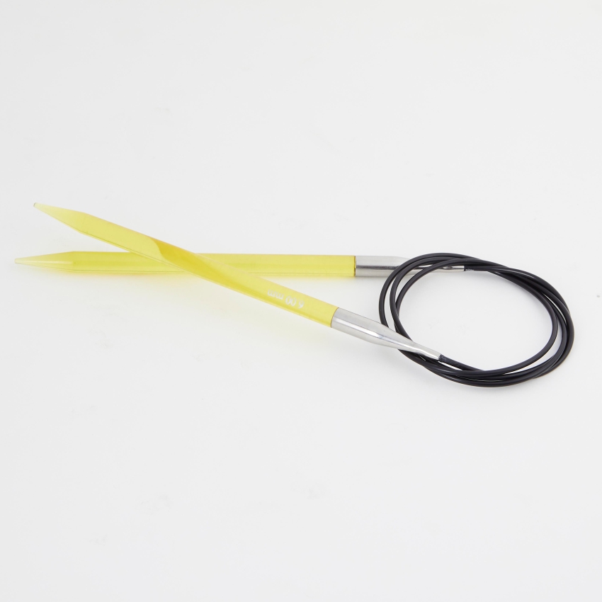 Спицы круговые акриловые Trendz KnitPro 100 см, 6,00 мм 51117