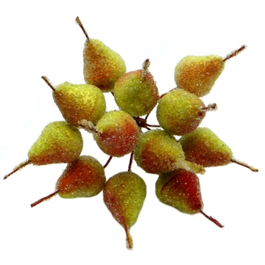 Декоративный букетик "Рукоделие" Груши в сахаре, DKB105