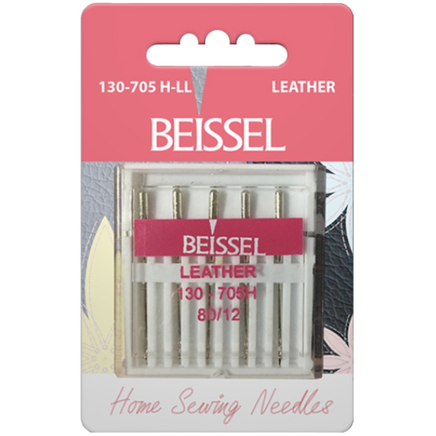 Иглы д/бытовых швейных машин для кожи (Leather),5 шт, № 80, 130-705 H-LL/блистер, BEISSEL Иглы д/бытовых швейных машин для кожи (Leather),5 шт, № 80, 130-705 H-LL/блистер, BEISSEL