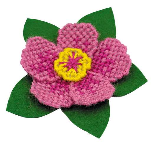 Набор для рукоделия «Сотвори Сама» 1624АС Магнит "Цветок"