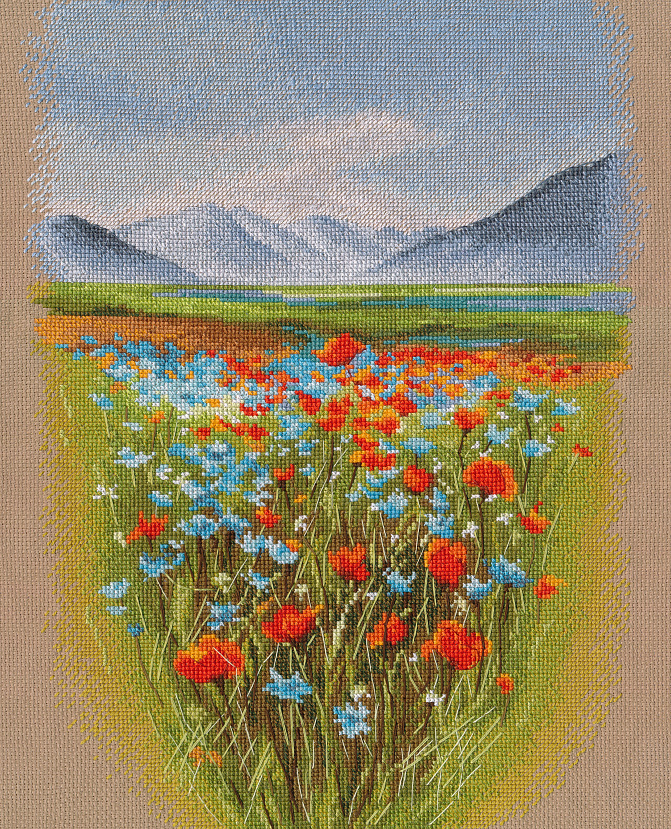 Набор для вышивания «Овен» 1520 "Альпийская сказка" 24 х 32 см