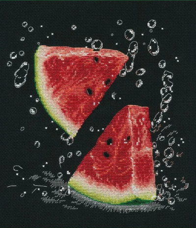 Набор для вышивания «Овен» 1361  Арбузный фреш,22*23 см
