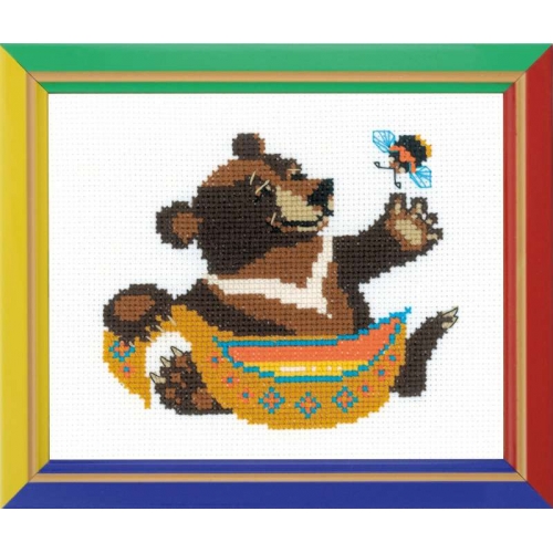 Набор для вышивания «Весёлая Пчёлка» НВ150 Гималайский мед 16*13 см