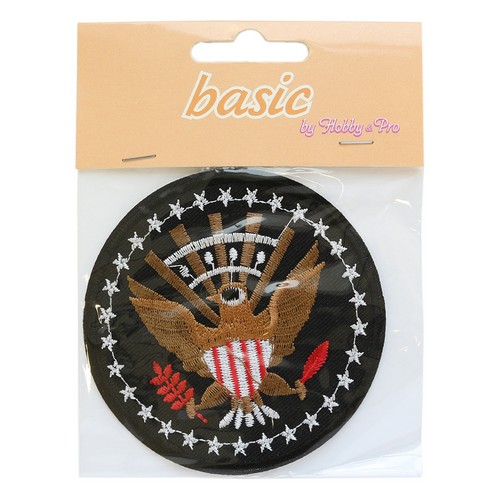 Термоаппликация Hobby&Pro basic LM-80305 "Шеврон с крыльями" 1 шт.