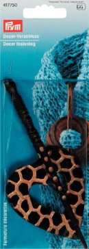 Декоративная застежка, дерево Сердце