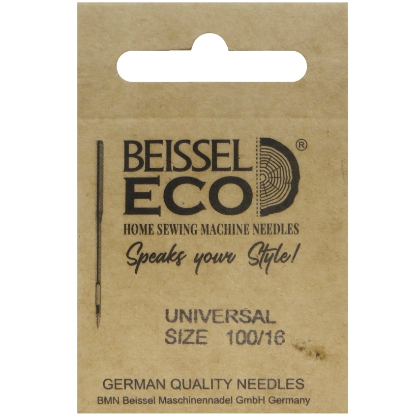 Иглы д/бытовых швейных машин Универсальные (Universal),10 шт, № 100, 130-705 H/крафт, BEISSEL Иглы д/бытовых швейных машин Универсальные (Universal),10 шт, № 100, 130-705 H/крафт, BEISSEL