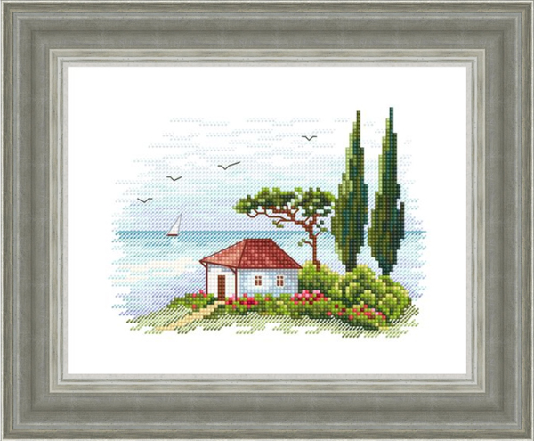 Набор для вышивания «Сделано с любовью» МД-02 Домик на юге