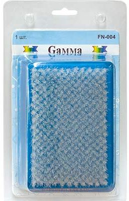 Щетка-подушка большая "Gamma" FN-004 11.5х16 см в блистере для фильцевания (фелтинга)