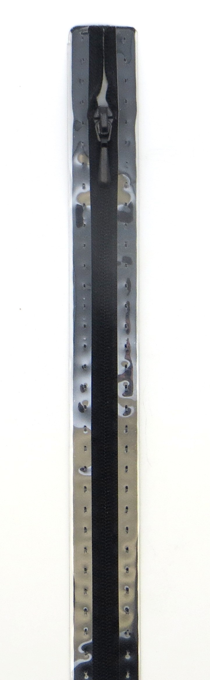 Молнии пластиковые, полупотайные, Цвет: 000 60см