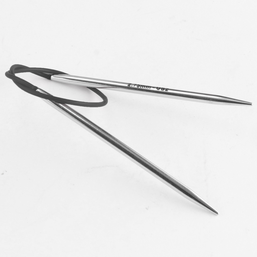 Спицы круговые латунные Nova Metal KnitPro, 25 см, 2.75 мм 10974