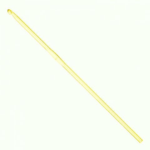 Крючок вязальный алюминий ADDI 245-7, 15 см, №7.0