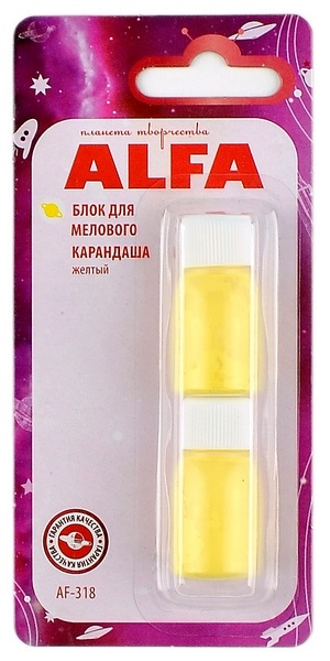 Блок запасной для мелового карандаша ALFA 