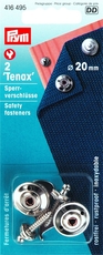 Блокировочный замок Tenax  (латунь) серебристый цв. 20 мм 416495