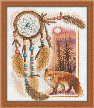 Набор для вышивания «Panna» Ж-0627 Ловец снов,25 x 30.5 см