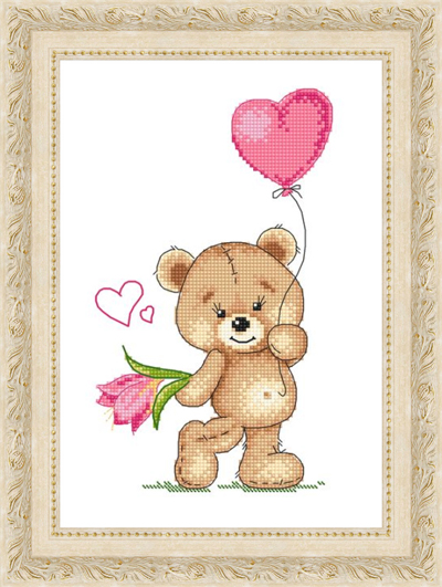 Набор для вышивания «Сделано с любовью» МК-026 Первая любовь