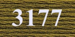 мулине "Gamma"  х/б 24 x 8 м 3177, коричневый-хаки
