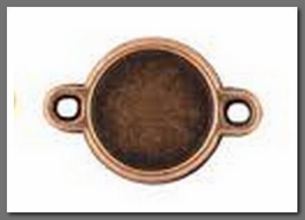 Основа MFB-01 "Zlatka" 1,2х1,8 см 10 шт. под медь