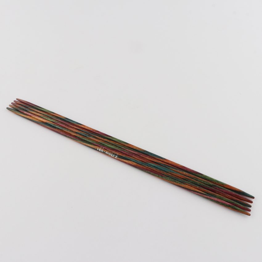 Спицы деревянные носочные Symfonie KnitPro, 15 см, 2.25 мм 20102