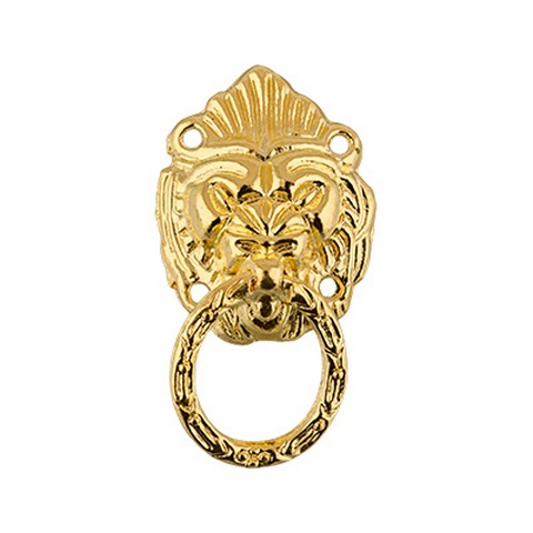 Декоративная ручка для шкатулок MMG-030 "Mr. Carving", металл 2.8 x 5 см, цвет №1 золото