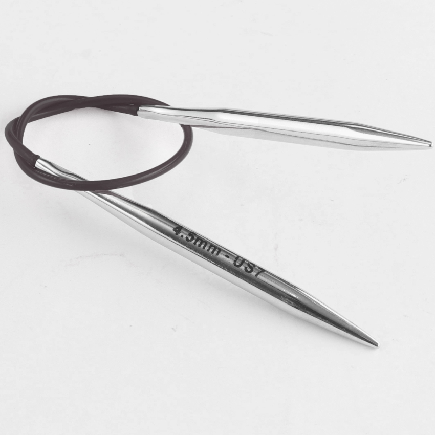 Спицы круговые латунные Nova Metal KnitPro, 25 см, 4.50 мм 10980