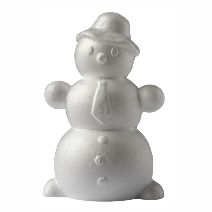 Форма из пенопласта СНЕГОВИЧОК, h = 15 см