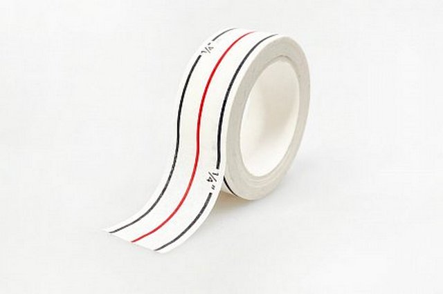 Лента бумажная для припусков Aurora , 10м клеевая