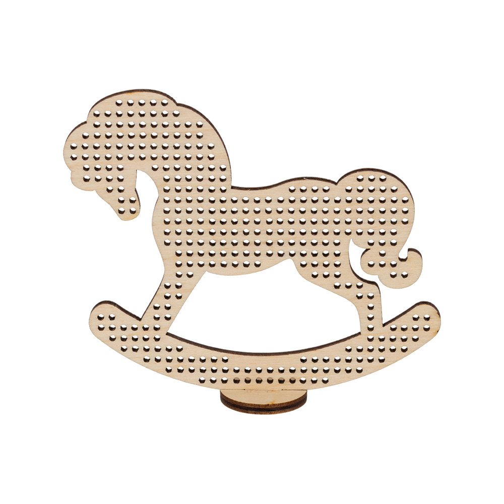 Заготовки для декорирования "Mr. Carving" ВД-907 Фигура для вышивания на подставке фанера "Лошадка" 