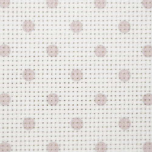 Канва Дизайнерская  Bestex 30*30 (Розовый горошек)