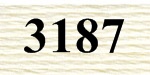 мулине "Gamma"  х/б 24 x 8 м 3187, молочный