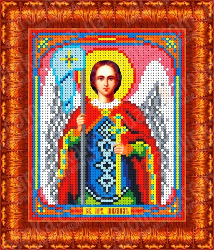 Рисунок-схема на ткани «Каролинка» КБИ 5071 Св Арх Михаил