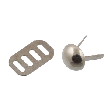 Ножка для дна сумки d 10 мм 20 шт. «Gamma» GH 01/10  № 04 под никель