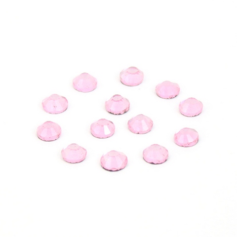 Стразы термоклеевые, 2.0 мм, 432 шт/уп, Кристалл, цвет 223